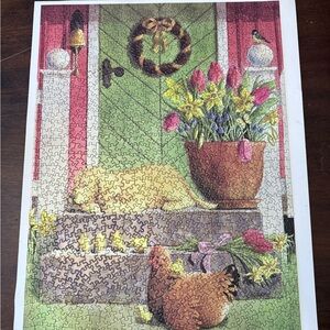 1000 Piece Jigsaw Puzzle - Spring Farm Scene